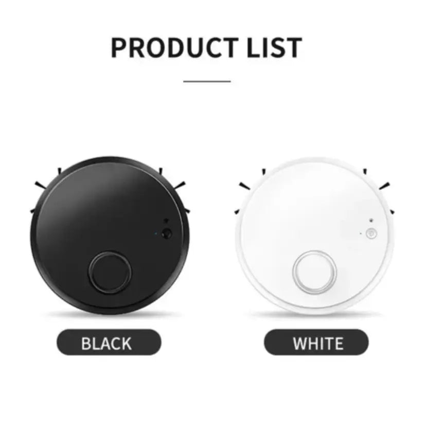 3-in-1 Automatic Robot Vacuum Cleaner  مكنسة كهربائية روبوتية أوتوماتيكية 3 في 1