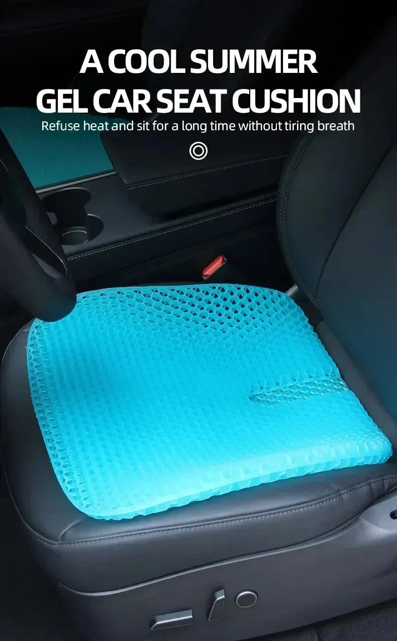 3D Cooling Honeycomb Mesh Car Seat Cushion - Emirex UAE