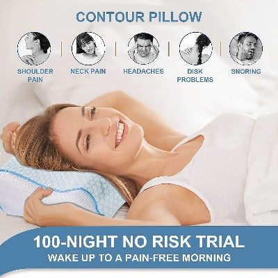 Comfortable Ergonomic Medical Support Pillow - Emirex UAE