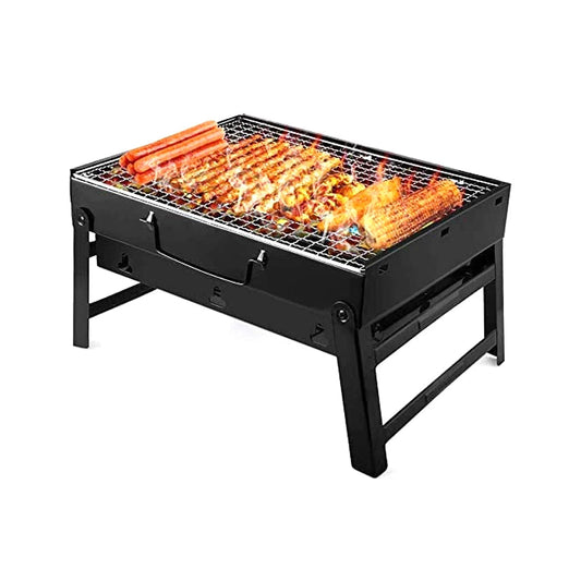 Folding Portable Charcoal Stainless Steel Barbecue Grill - Emirex UAE