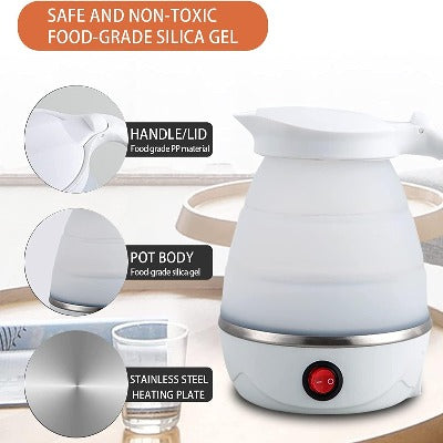 Portable Electric Travel Kettle - Emirex UAE