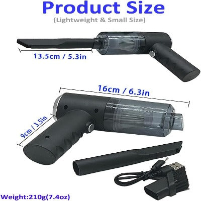 Portable Handheld Vacuum Cleaner for quick cleanups - Emirex UAE