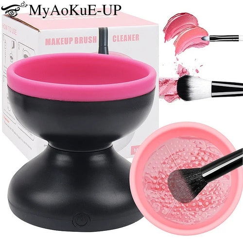 Portable USB Makeup Brush Cleaner Machine - Emirex UAE